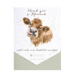 Wrendale Designs by Hannah Dale Thank You Pack - Moooo Cow