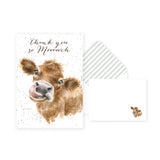 Wrendale Designs by Hannah Dale Thank You Pack - Moooo Cow