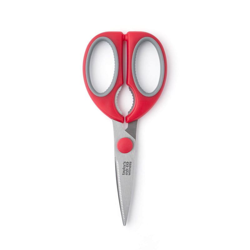 All purpose scissors, 5” (13cm), red or blue handle