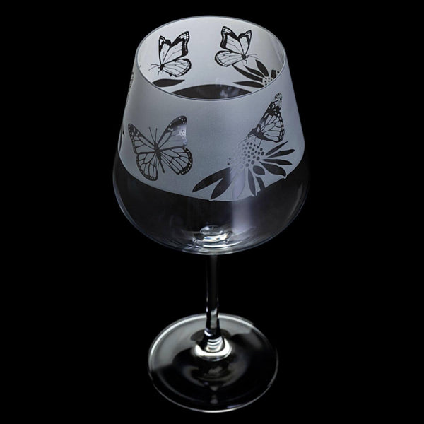 Dartington Aspect Copa Gin / Wine Glass - Butterflies - Potters Cookshop