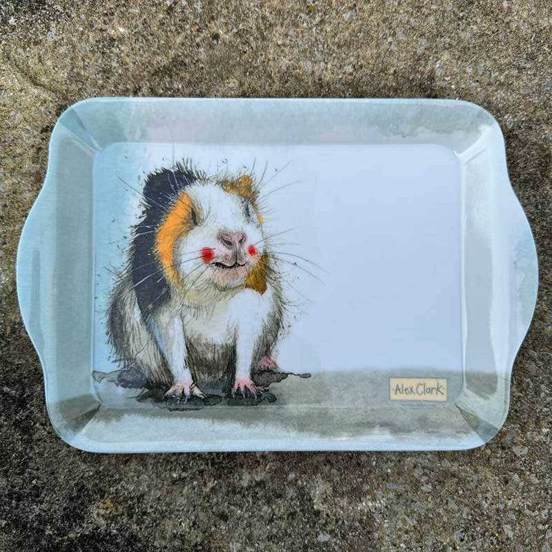 Alex Clark Melamine Small Tray - Guinea Pig