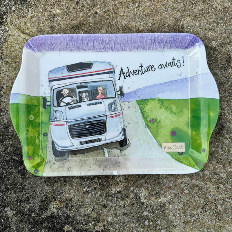 Alex Clark Melamine Small Tray - Motorhome