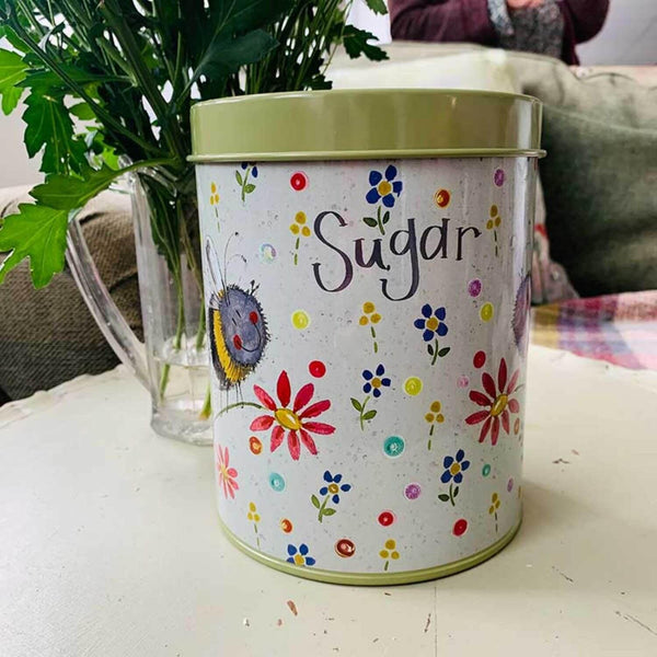 Alex Clark Sugar Storage Tin - Bee - Potters Cookshop