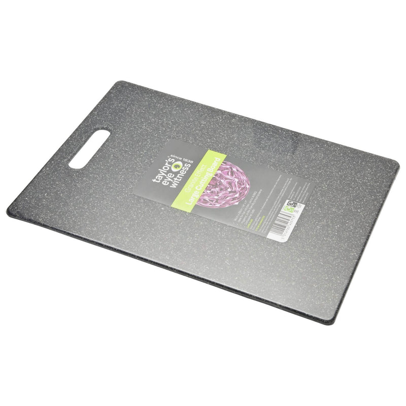 Taylor's Eye Witness Black Granite Effect Cutting Board - Large