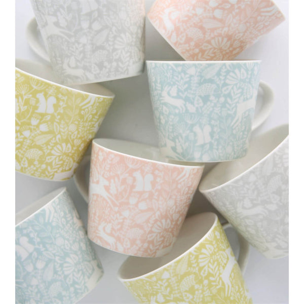 Scion Living Kelda 350ml Porcelain Mug - Grey