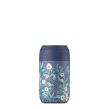 Chilly's Series 2 Liberty 34cl Coffee Cup - Brighton Blossom Whale Blue - Potters Cookshop