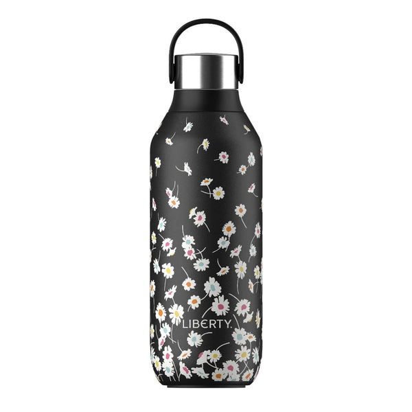 Chilly's Series 2 Liberty 500ml Drinks Bottle - Jive Abyss Black - Potters Cookshop