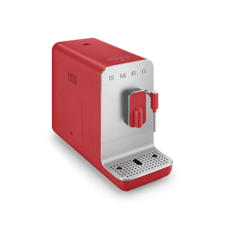 Smeg BCC02 Automatic Bean-to-Cup Coffee Machine - Matte Red