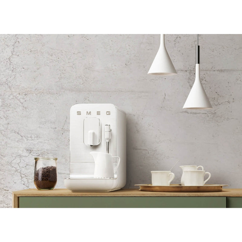 Buy Smeg BCC02 Bean to Cup Coffee Machine Matte White Potters