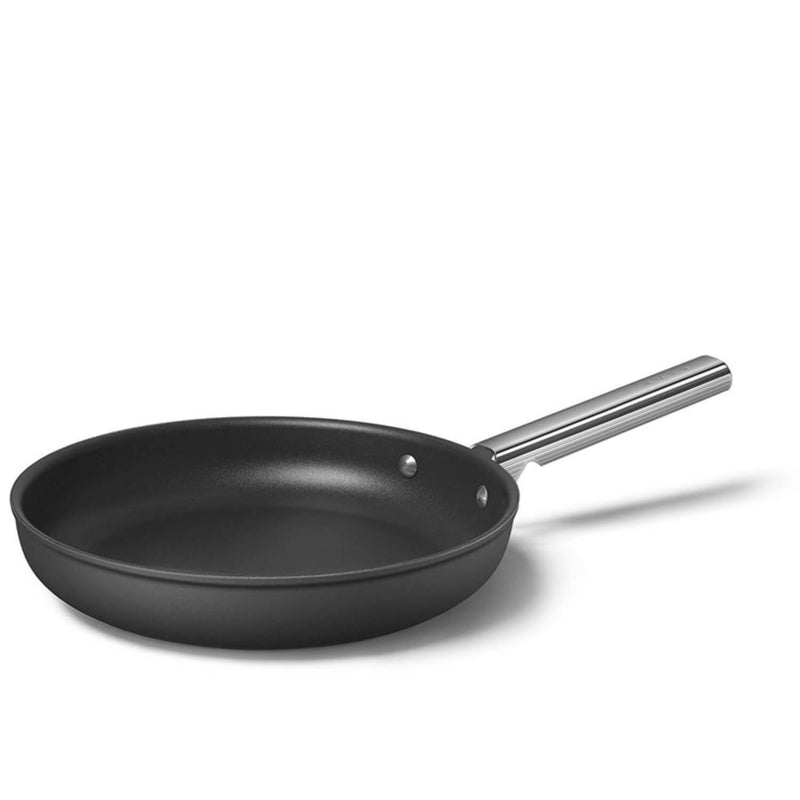 Smeg Cookware 2 Piece Non-Stick Frying Pan Set - Black