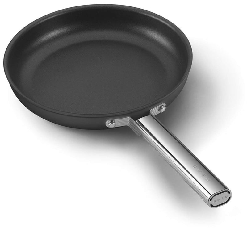 Smeg Cookware 28cm Non-Stick Frying Pan - Black