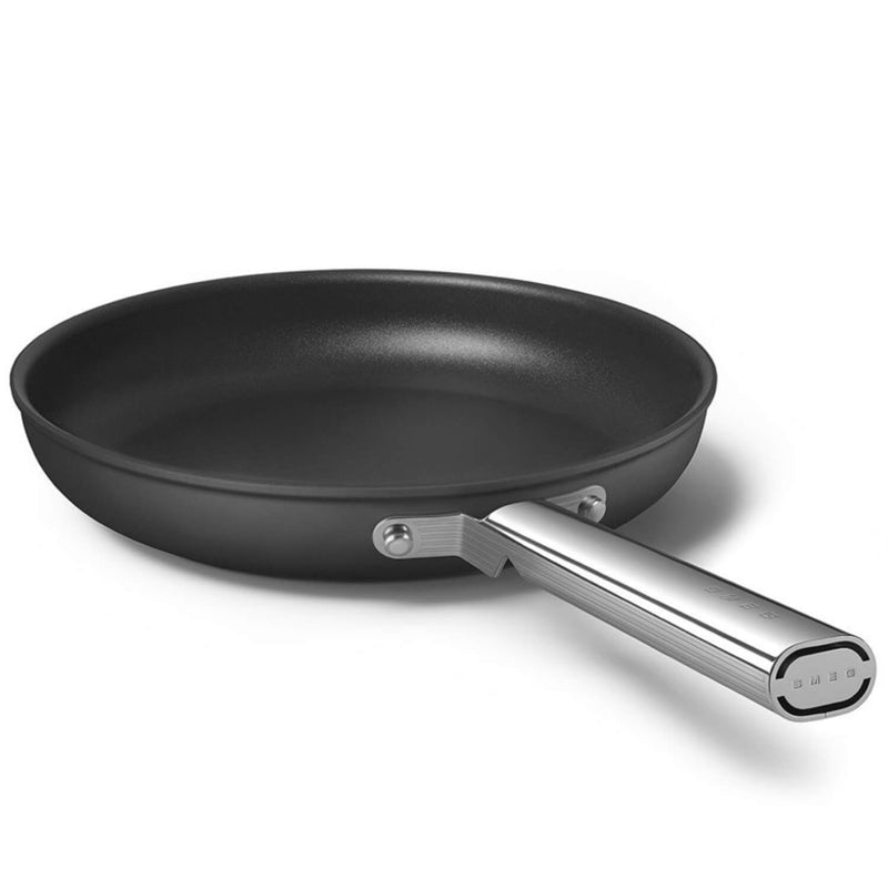 Smeg Cookware 4 Piece Non Stick Mixed Cookware Set - Black