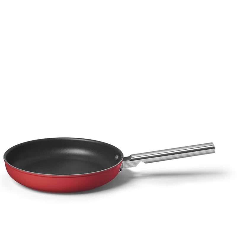 Smeg Cookware 4 Piece Non Stick Cookware Set - Red