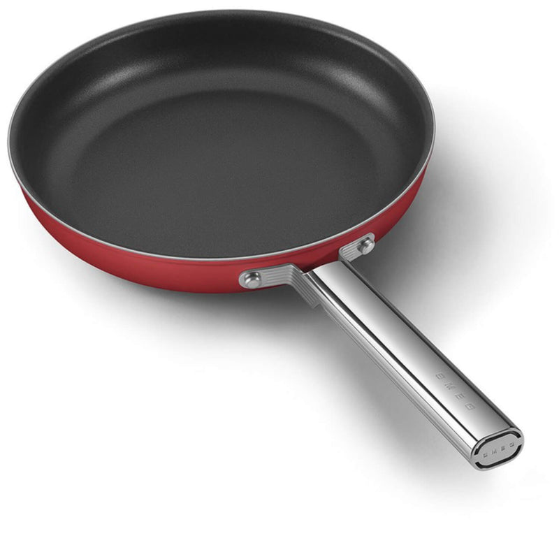 Smeg Cookware 3 Piece Non-Stick Cookware Set - Red