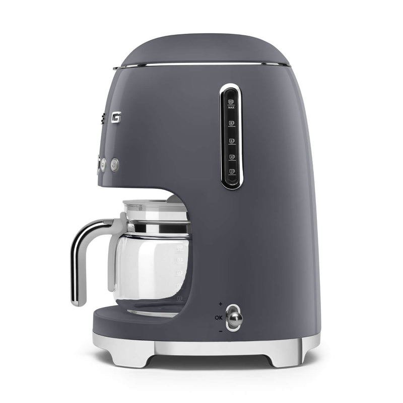 Smeg 50's Style Retro DCF02 Drip Filter Coffee Machine - Slate Grey