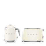 Smeg Mini Kettle & 2 Slice Toaster Set - Cream