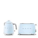 Smeg Mini Kettle & 2 Slice Toaster Set - Pastel Blue