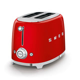 Smeg 50's Style Retro TSF01 2 Slice Toaster - Red