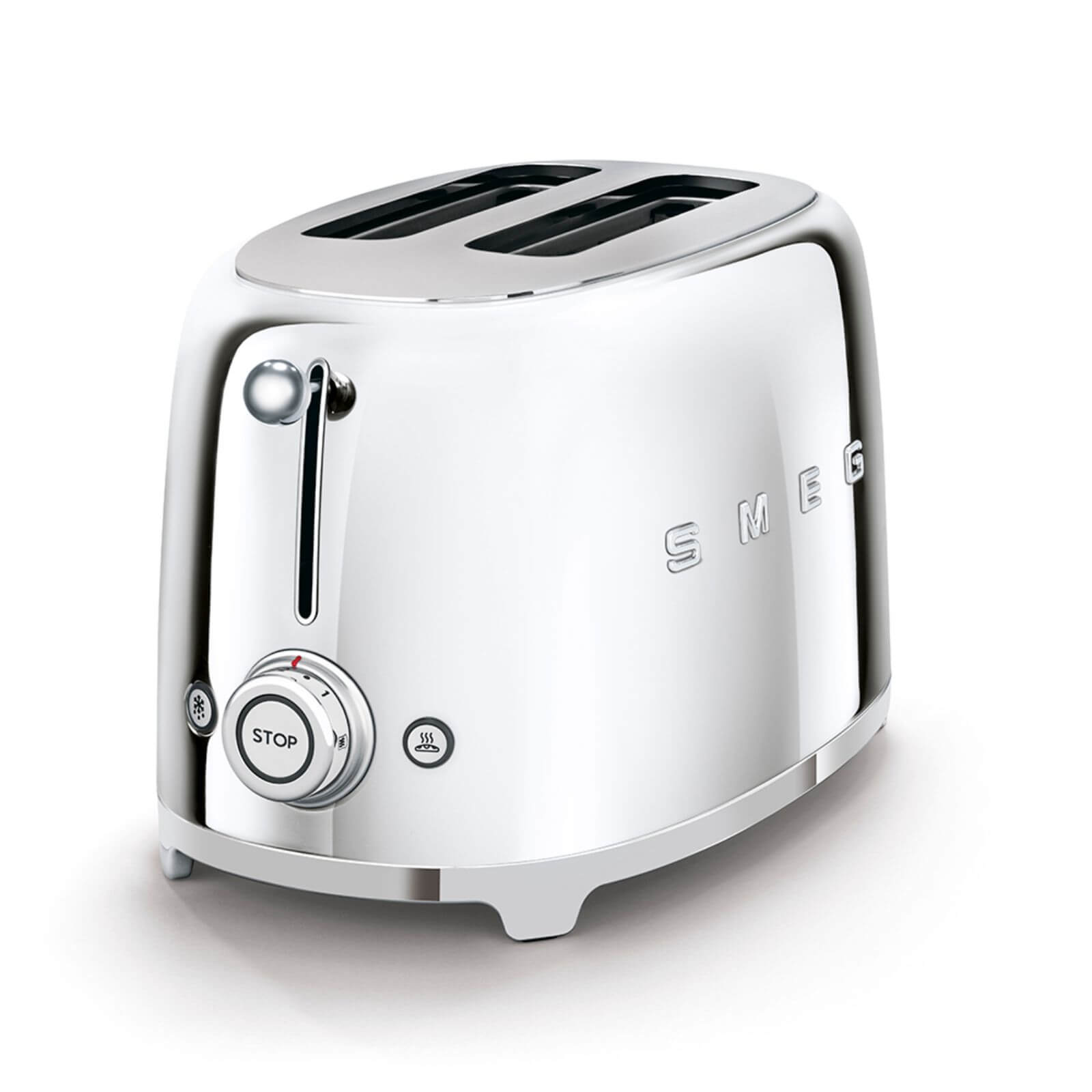 Buy Smeg TSF01SSUK Slice Toaster Chrome – Potters Cookshop