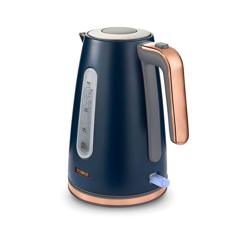 Buy Tower Cavaletto Kettle & 4 Slice Toaster Set Blue Potters