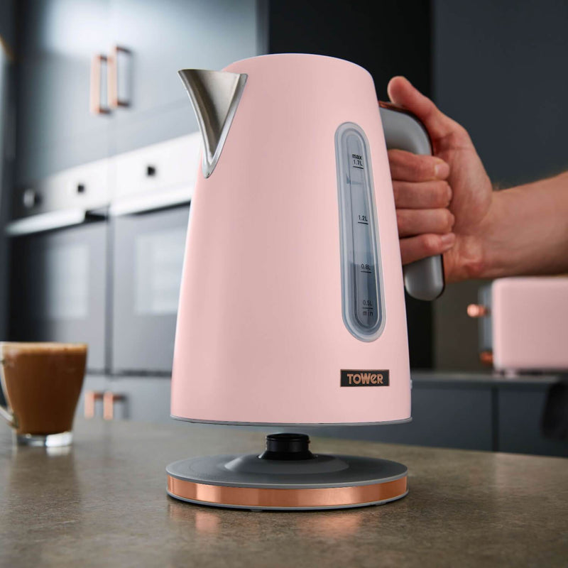 Buy Tower Cavaletto Kettle 2 Slice Toaster Set Pink