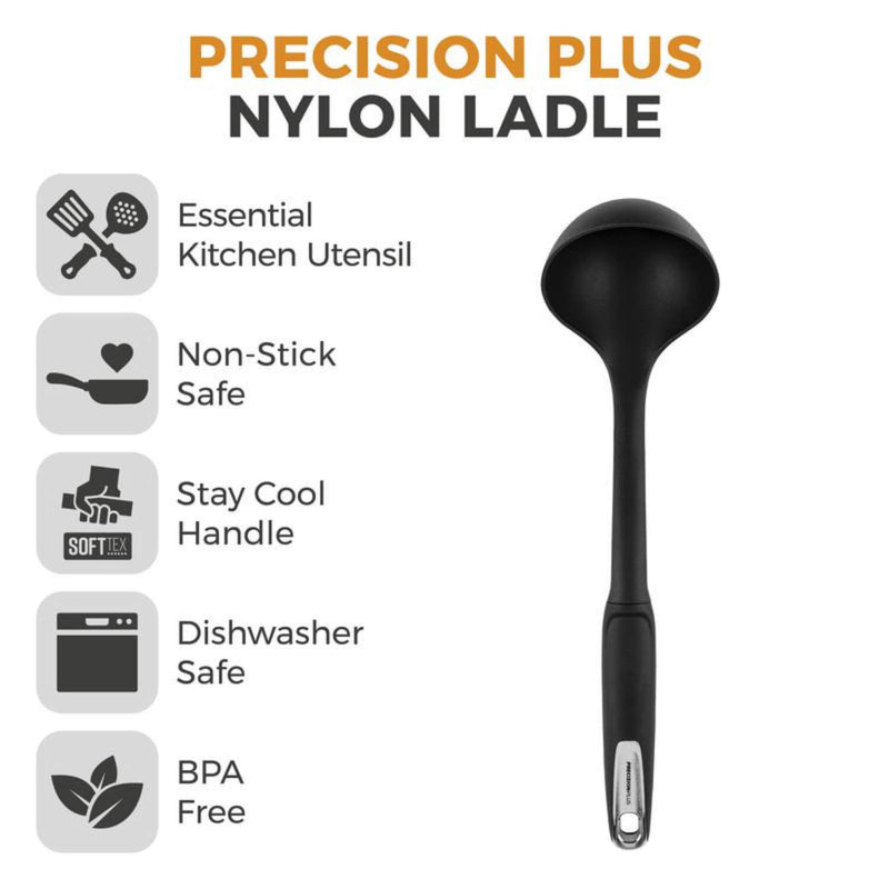 Tower Precision Plus Nylon Ladle - Black