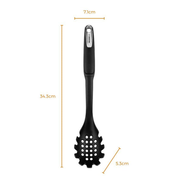 Tower Precision Plus Nylon Spaghetti / Pasta Server - Black