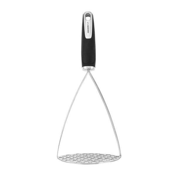 Tower Precision Plus Stainless Steel Potato Masher - Black