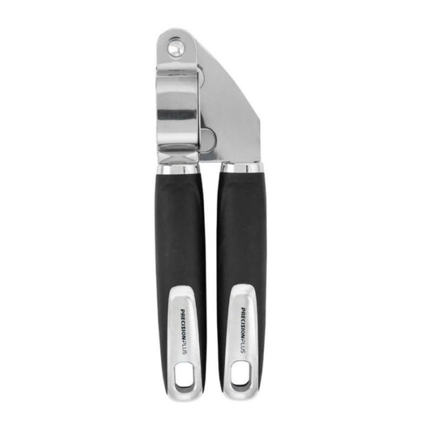 Tower Precision Plus Stainless Steel Garlic Press - Black