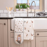 Wrendale Designs by Hannah Dale 100% Cotton Tea Towel - Woodlanders