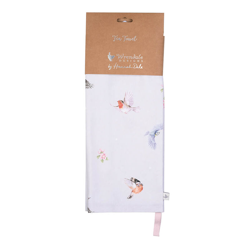 Wrendale Designs by Hannah Dale 100% Cotton Tea Towel - Feathered Friends