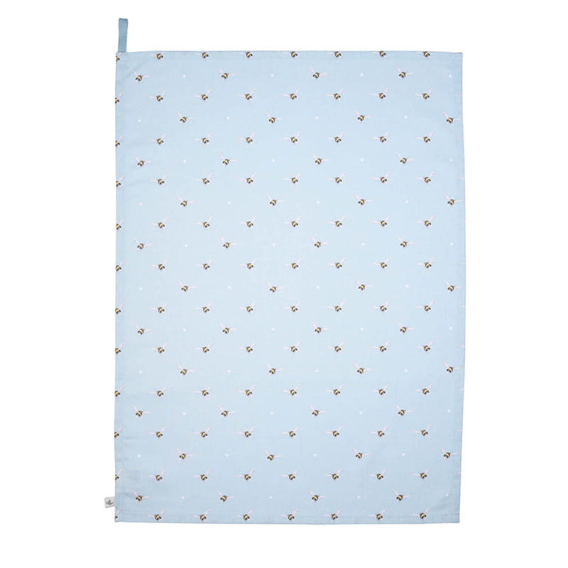 Wrendale Designs by Hannah Dale 100% Cotton Tea Towel - Busy Bee