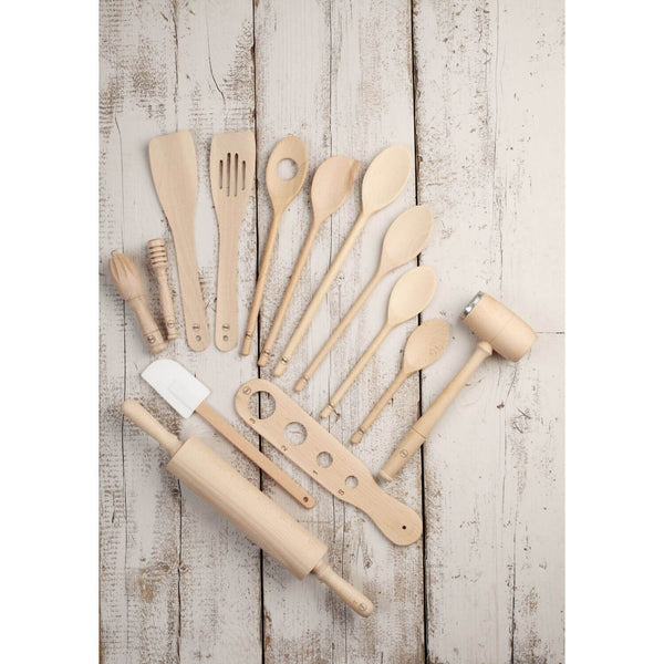 T&G Woodware Beech Curved Spatula