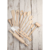 T&G Woodware Beech Spoon With Holes