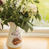 Wrendale Designs Flower Jug - Love & Hedgehugs
