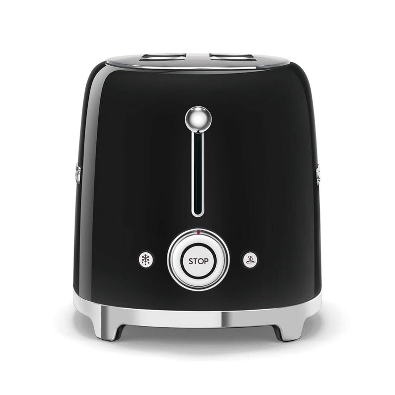 Smeg Mini Kettle & 2 Slice Toaster Set - Black