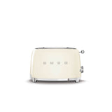 Smeg 50's Style Retro TSF01 2 Slice Toaster - Cream