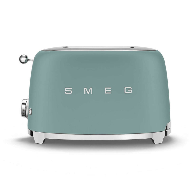 Smeg 50's Style Retro TSF01 2 Slice Toaster - Emerald Green