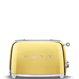 Smeg Jug Kettle & 2 Slice Toaster Set - Gold