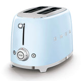 Smeg Jug Kettle & 2 Slice Toaster Set - Pastel Blue