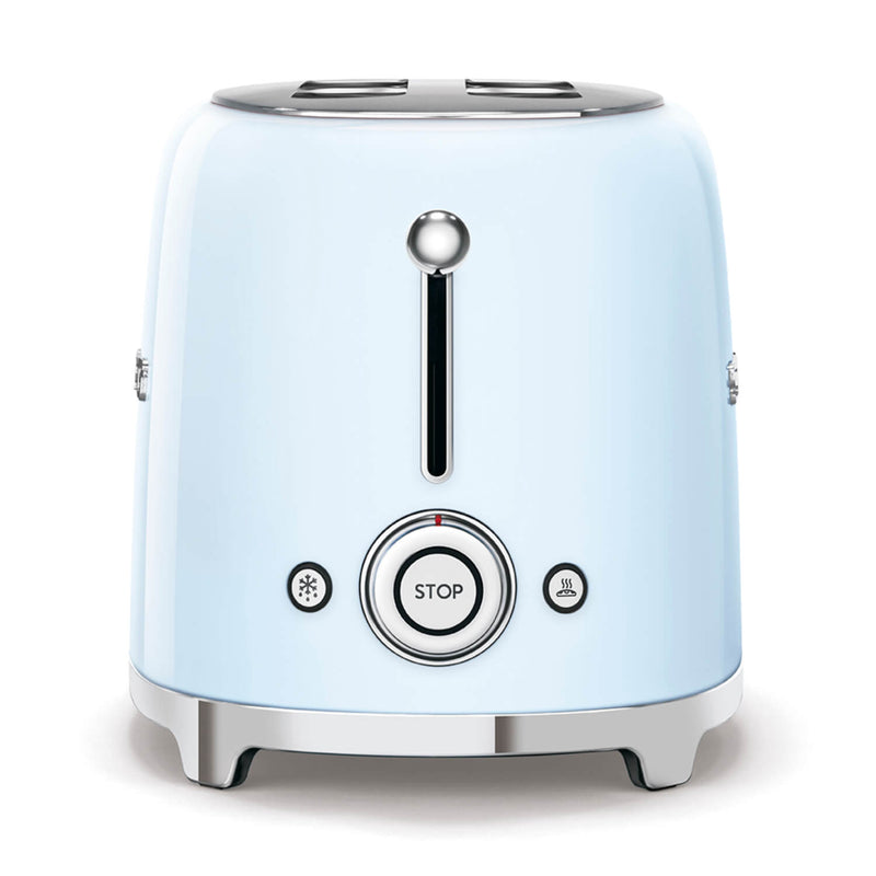 Smeg Jug Kettle & 2 Slice Toaster Set - Pastel Blue