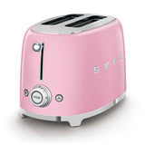 Smeg Mini Kettle & 2 Slice Toaster Set - Pink