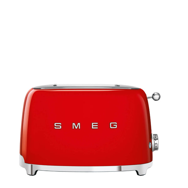 Smeg 50's Style Retro TSF01 2 Slice Toaster - Red