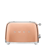 Smeg 50's Style Retro TSF01 2 Slice Toaster - Rose Gold