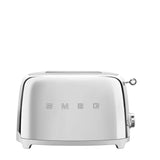 Smeg 50's Style Retro TSF01 2 Slice Toaster - Chrome