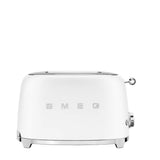 Smeg 50's Style Retro TSF01 2 Slice Toaster - Matte White