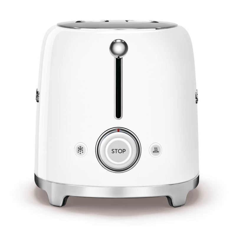 Smeg Mini Kettle & 2 Slice Toaster Set - White