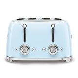 Smeg 50's Style Retro TSF03 4 Slice Toaster - Pastel Blue