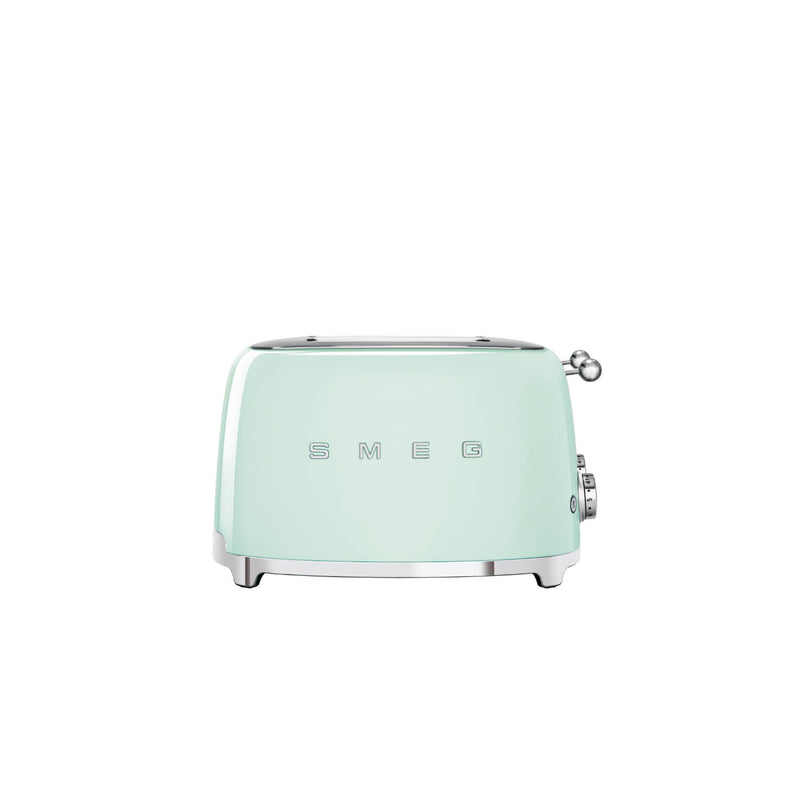Smeg 50's Style Retro TSF03 4 Slice Toaster - Pastel Green