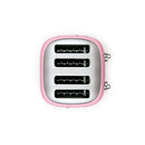 Smeg 50's Style Retro TSF03 4 Slice Toaster - Pink